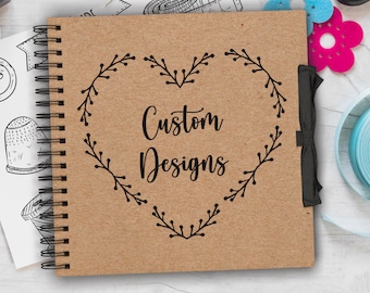 Personalised Scrapbook / Photo Album Custom Designed