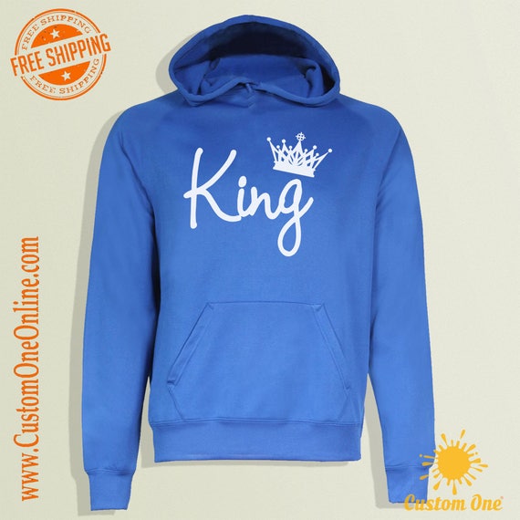 KING Crown Hoodie Etsy UK