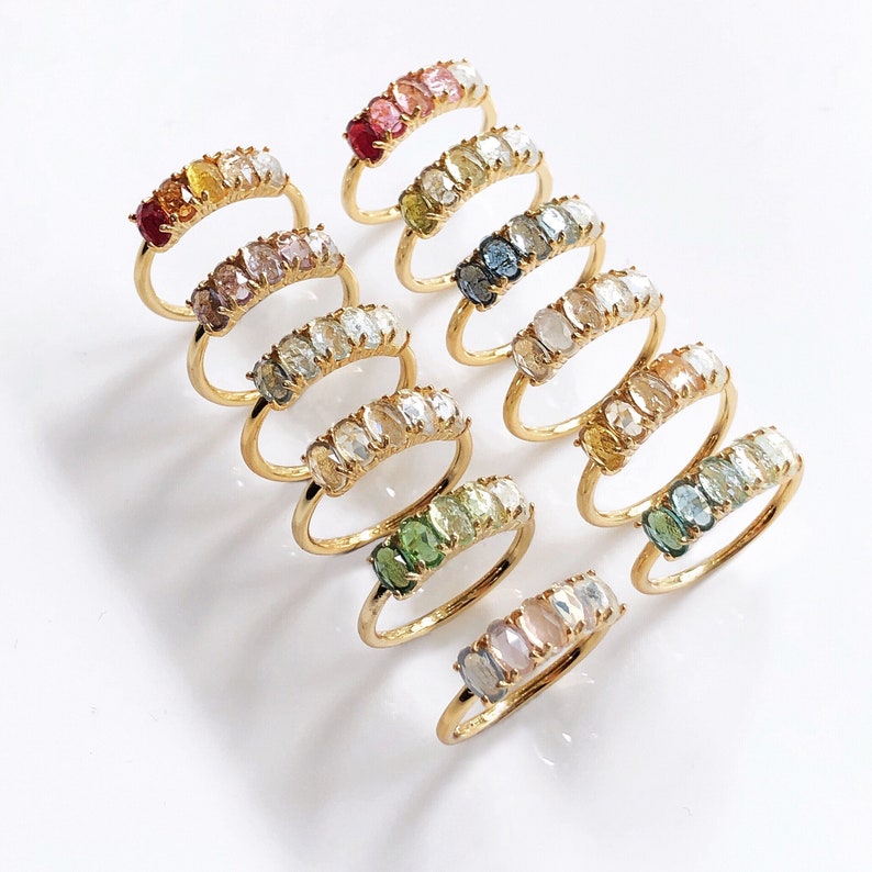 Birthstone ring: Garnet Amethyst Aquamarine Diamond Emerald Moonstone Ruby Peridot Sapphire Opal Citrine Blue Zircon band,wedding engagement 