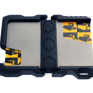 Tactical EDC Minimalist Slim Portemonnaie von CALTI, RFID Protect, Herren Portemonnaie, Visitenkartenhalter, Front Pocket Wallet, Tactical Wallet