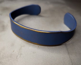 Custom Anodized Titanium Cuff Bracelet: Hypoallergenic Water-Resistant Design
