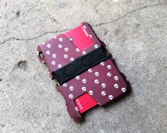 Tactical Minimalist Wallet: RFID Blocking Aluminum Card Holder