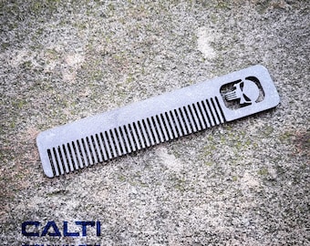 Titanium Punisher Comb, Stonewashed EDC Tool