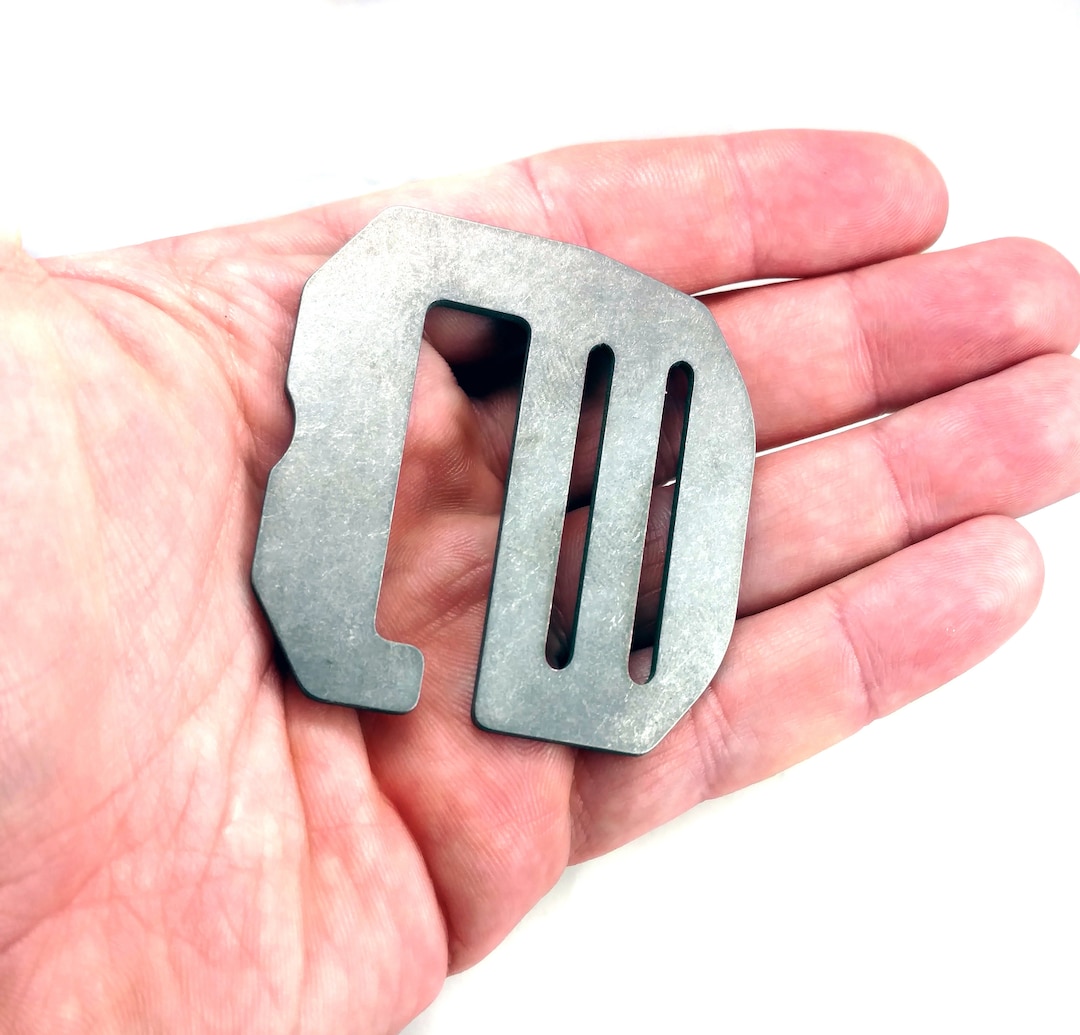 Titanium G Hook Buckle 38mm G Shape Release Belt Buckle Tri Etsy