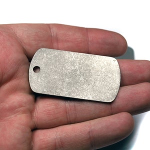 Set di 5 tag in titanio, distintivo militare, militare, ipoalergico, tag per cani, tag per animali domestici, titanio edc, tag medico, tag di avviso medico, tag inciso