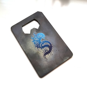 Carte de blocage RFID en titane personnalisée de Calti, edc, à emporter tous les jours, edc en titane, edc tactique, protection rfid, carte professionnelle, outil multifonctionnel