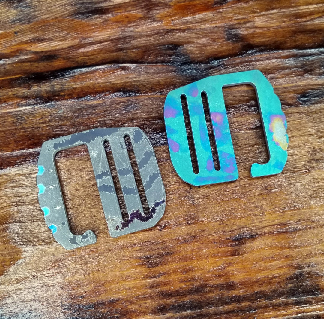 Titanium G Hook Buckle 38mm G Shape Release Belt Buckle Tri Etsy