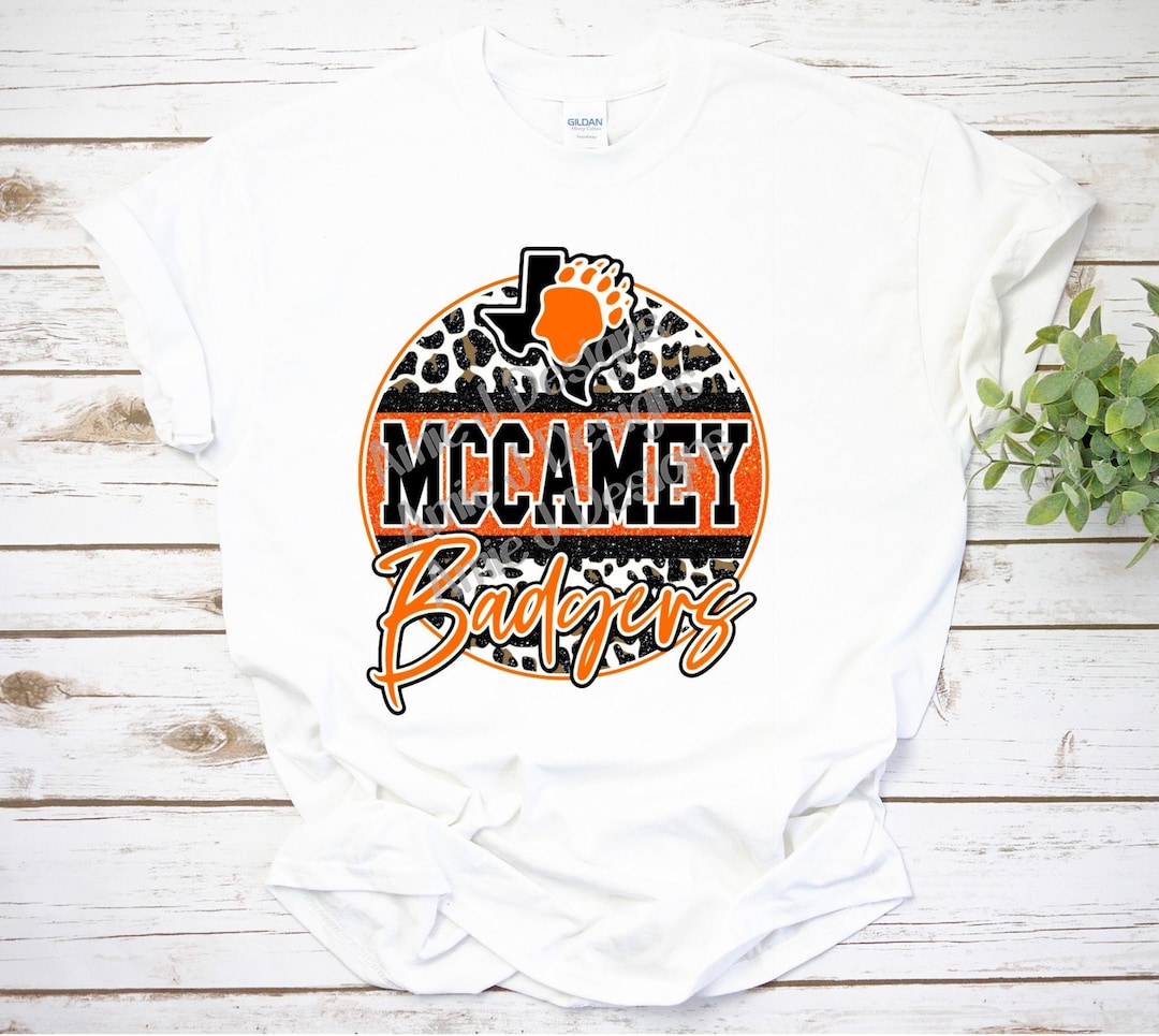 Mccamey Badgers Mascot Version Glitter Texas PNG Sublimation Etsy