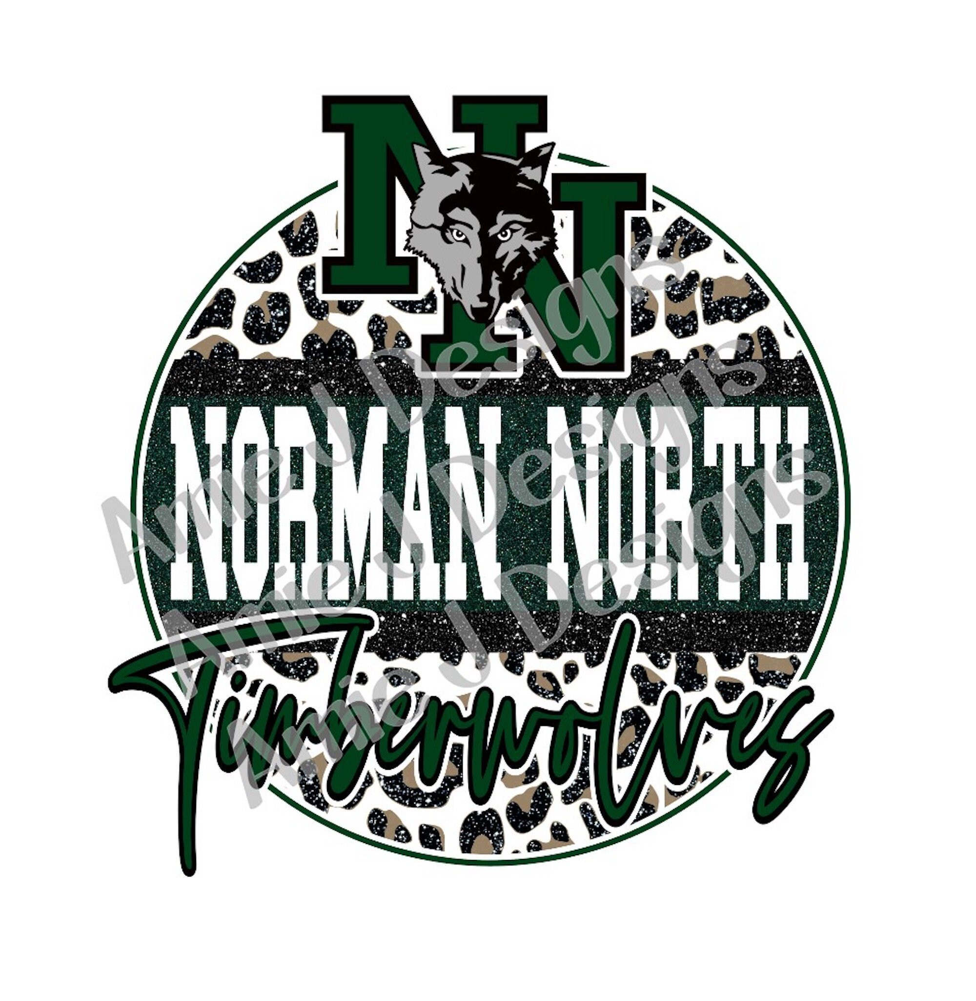  Norman North Timberwolves Vintage Long Sleeve T-Shirt :  Clothing, Shoes & Jewelry