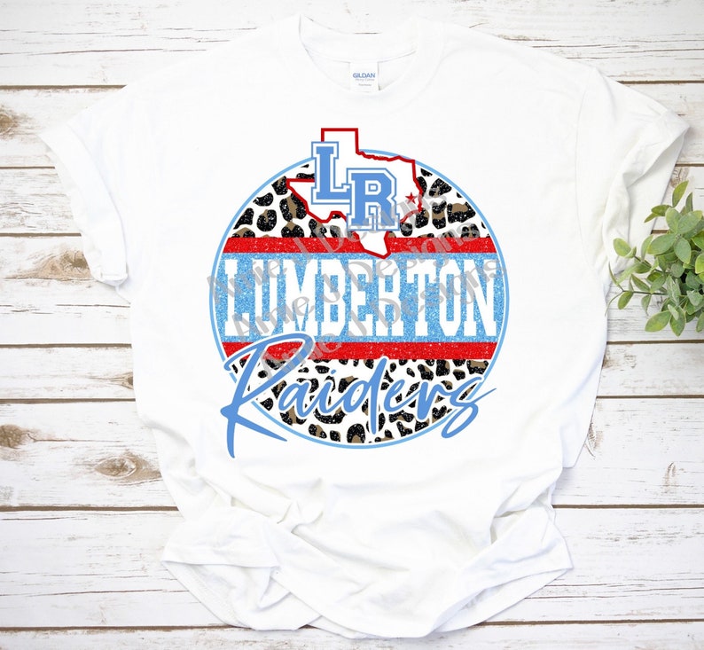 Lumberton Raiders Mascot Version Glitter Texas PNG Sublimation Etsy