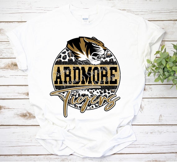 Ardmore Tigers Mascot Version Glitter Circle Alabama PNG Etsy