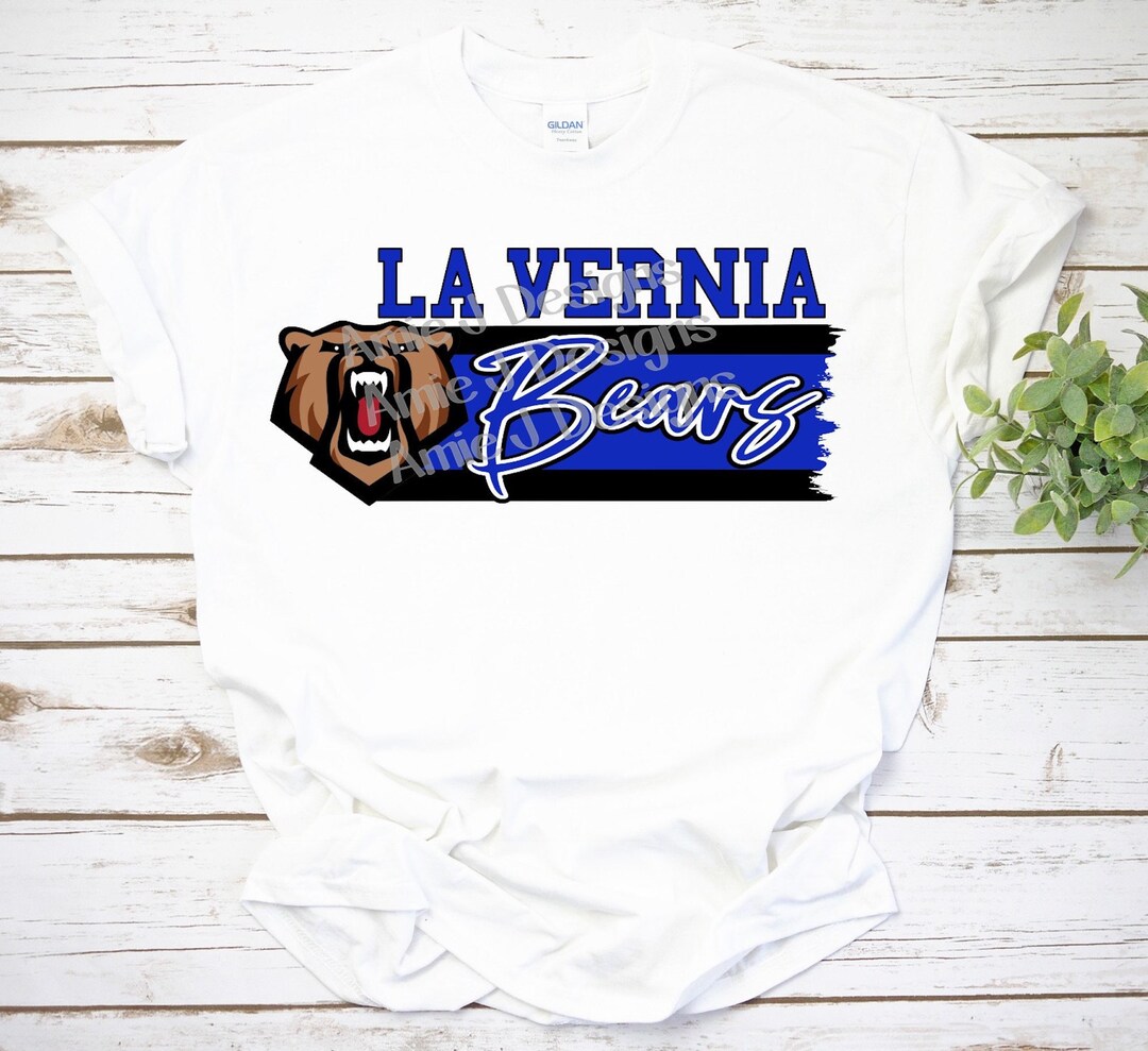 La Vernia Bears Jagged Mascot Texas PNG Sublimation Design Etsy