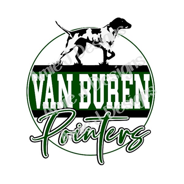 Van Buren Pointer Png Etsy