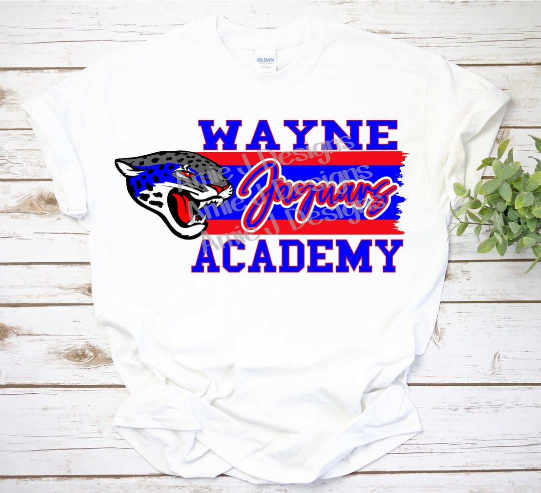 Wayne Academy Jaguars Jagged Mascot PNG Sublimation Design Etsy