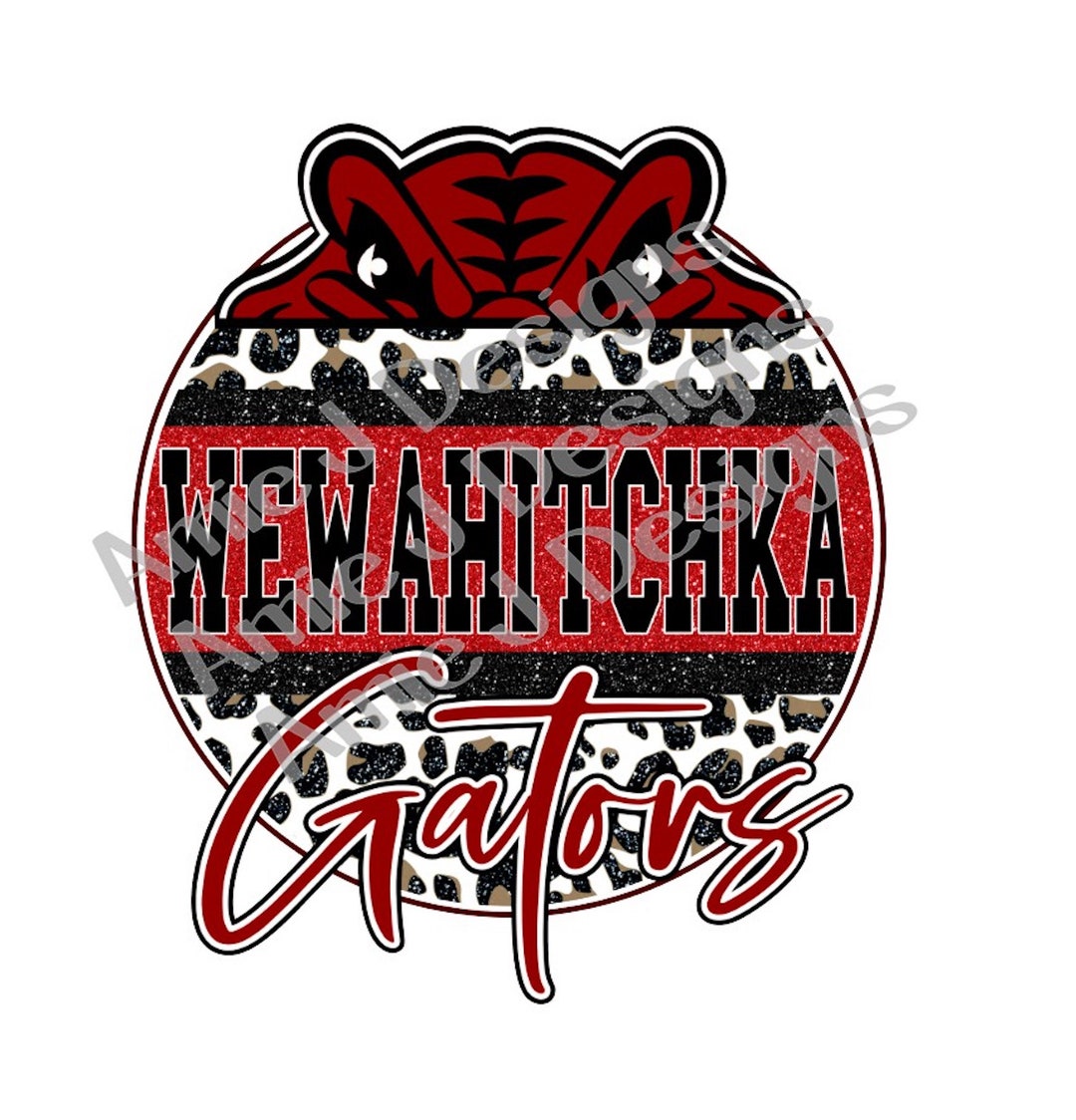 Wewahitchka Gators Mascot Version Glitter Florida PNG Etsy
