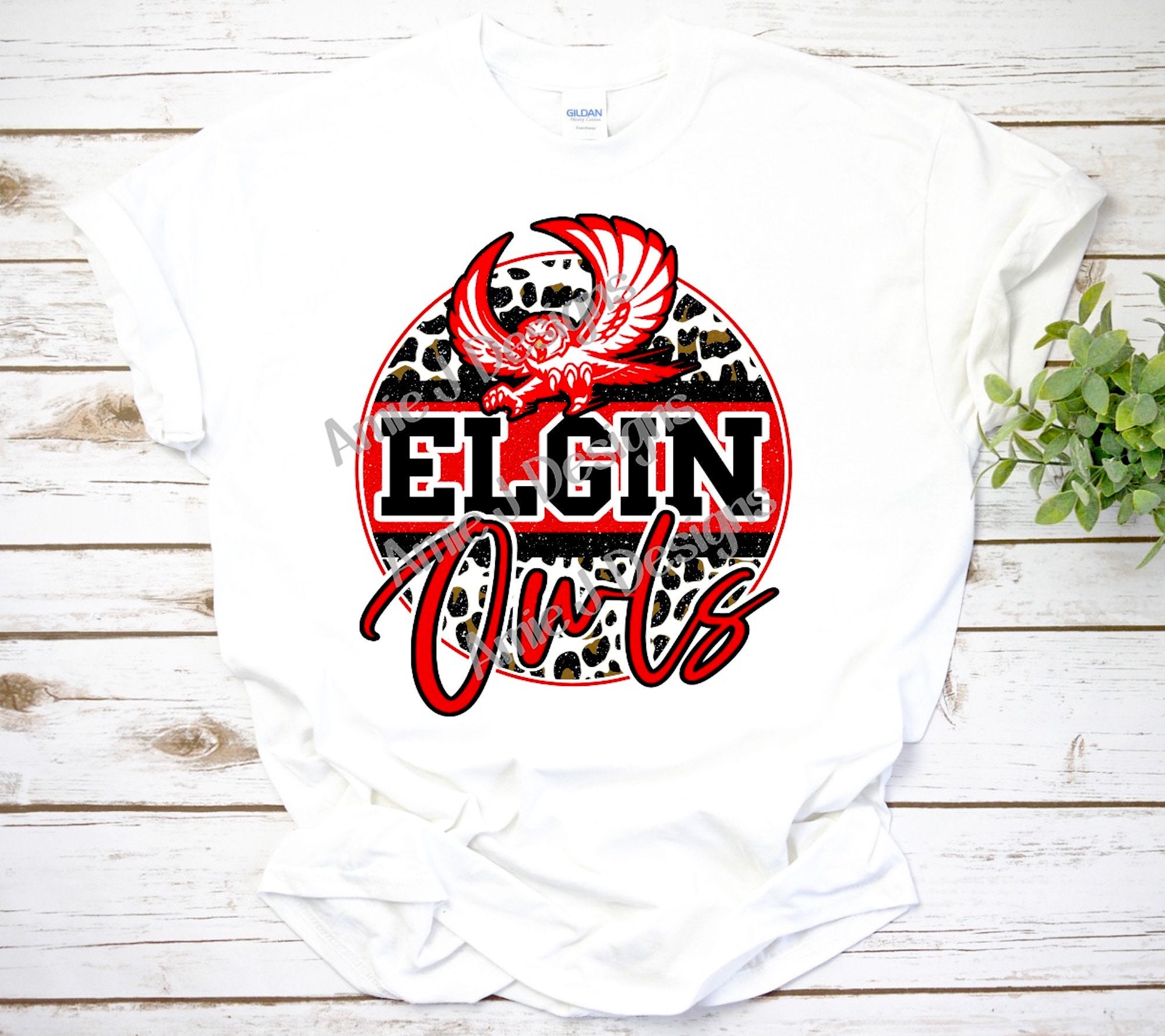 Elgin Owls Mascot Version Glitter Oklahoma PNG Sublimation Etsy