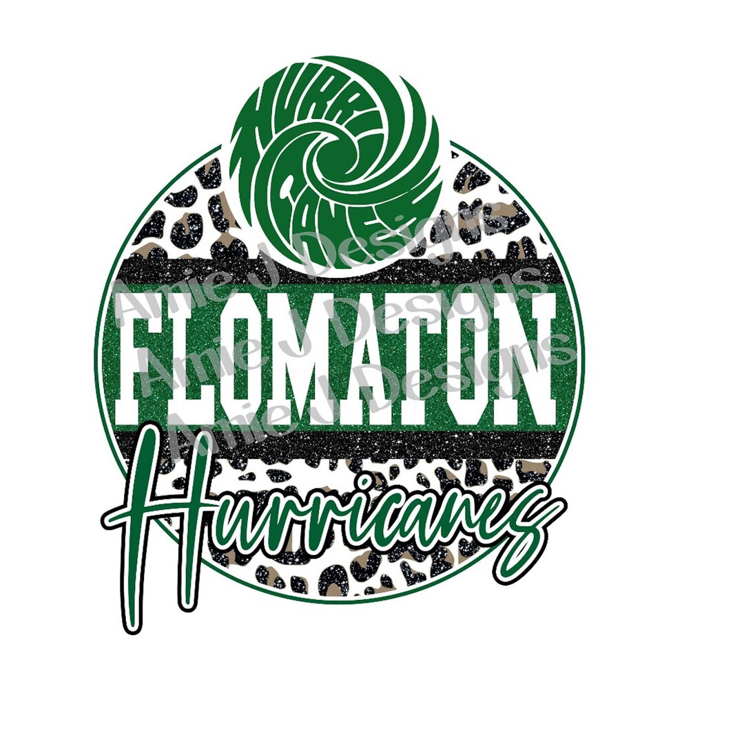 Flomaton Hurricanes Mascot Version Glitter Alabama PNG - Etsy