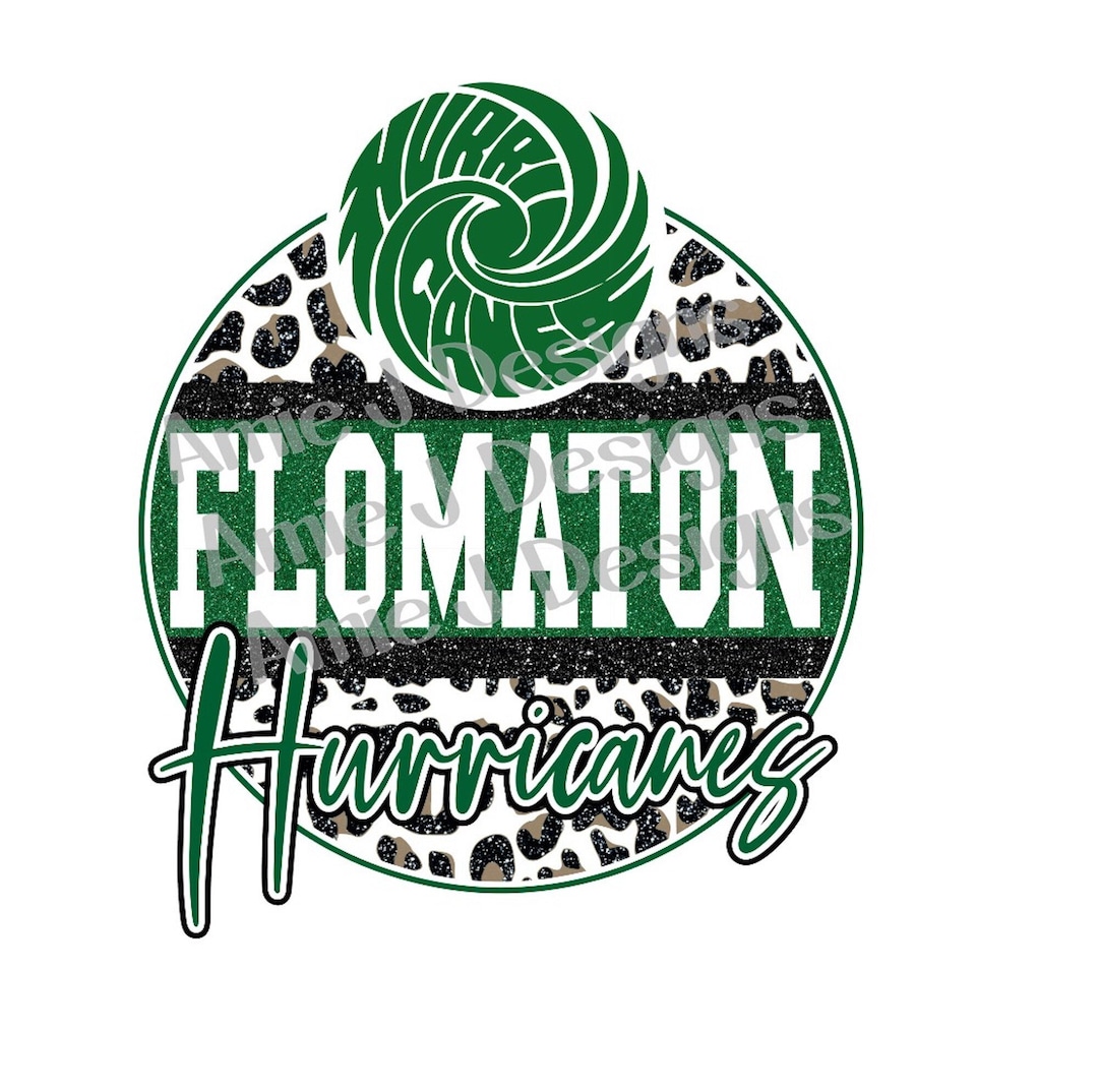 Flomaton Hurricanes Mascot Version Glitter Alabama PNG Etsy