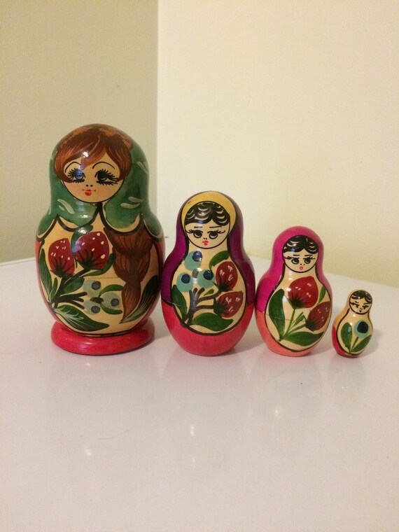 russian nesting dolls etsy
