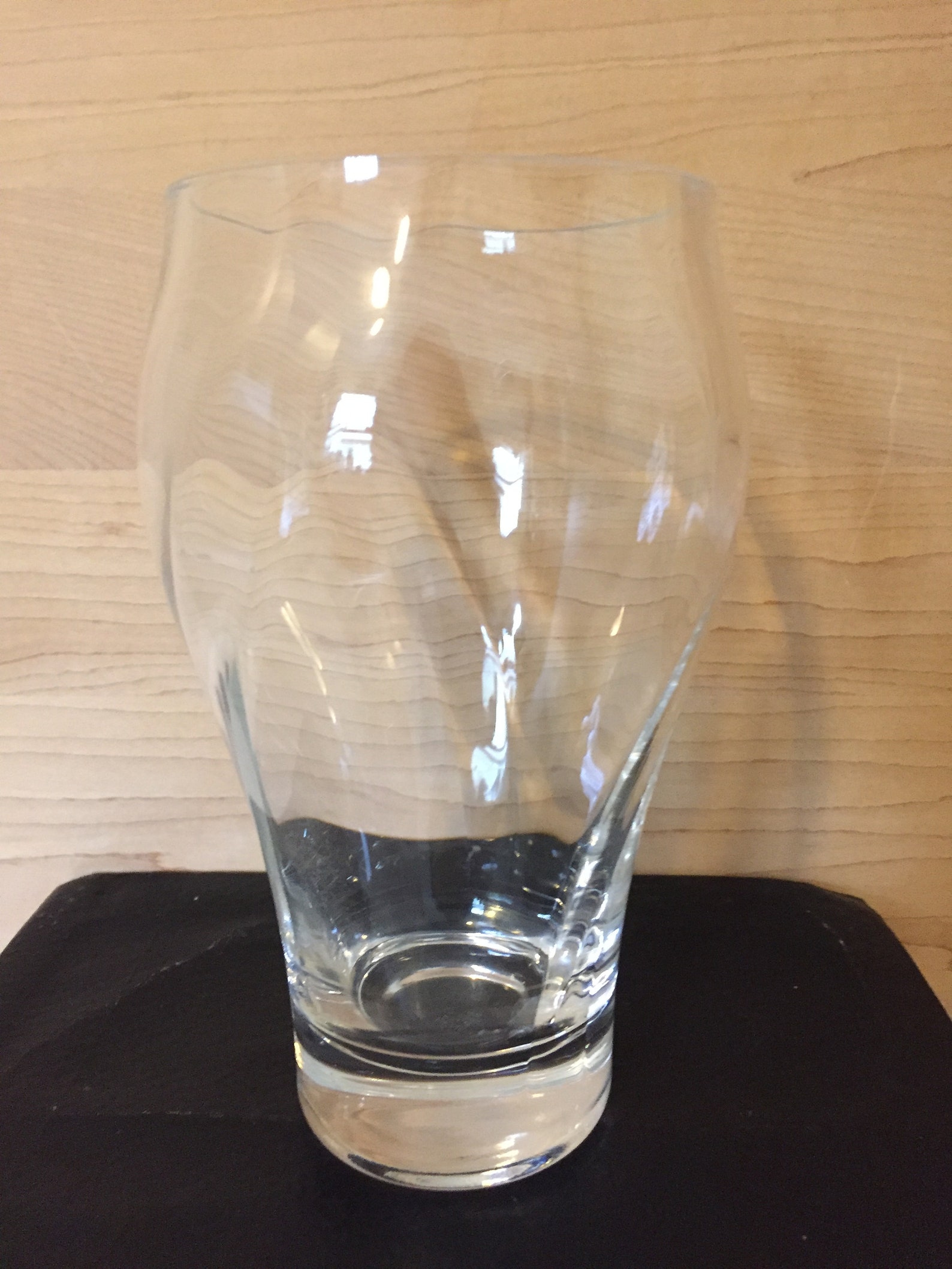 Lenox Crystal Vase Handcrafted Lenox Vase Full Lead Crystal Etsy