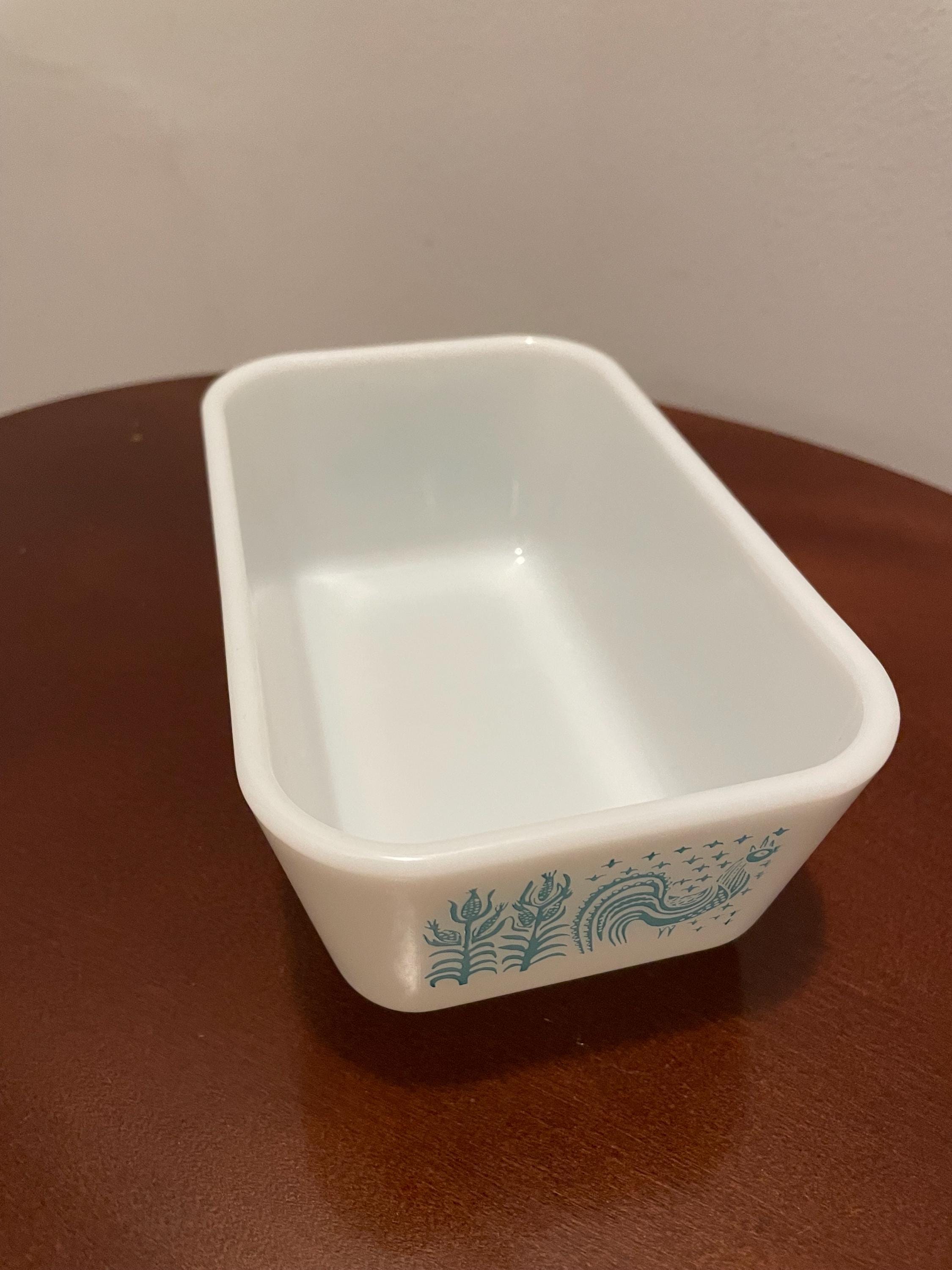 ヴィンテージ パイレックス アーミッシュ バタープリント 冷蔵庫用皿