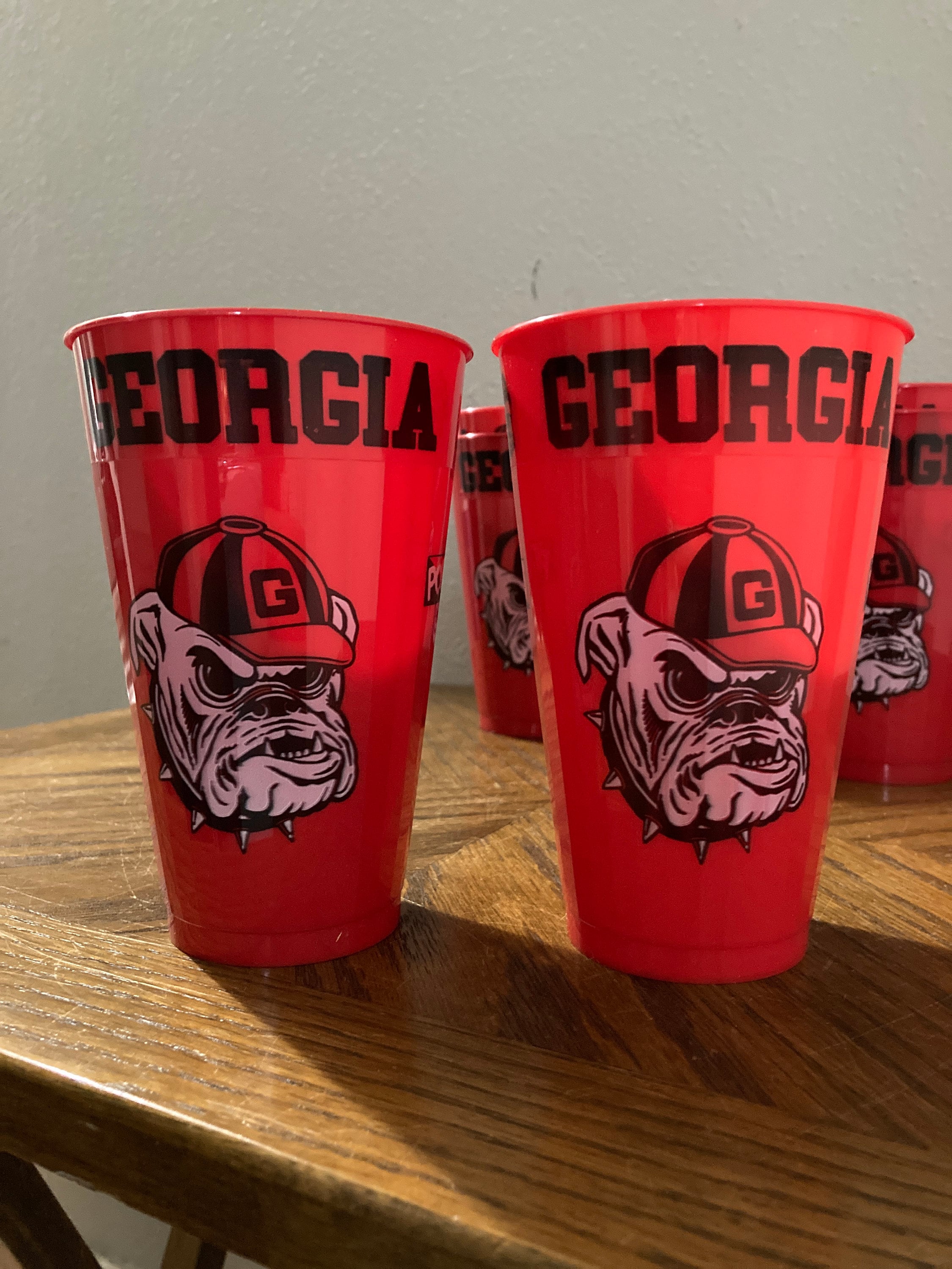 30 oz Rhinestone Georgia Bulldogs Yeti Rambler Travel Cup: College