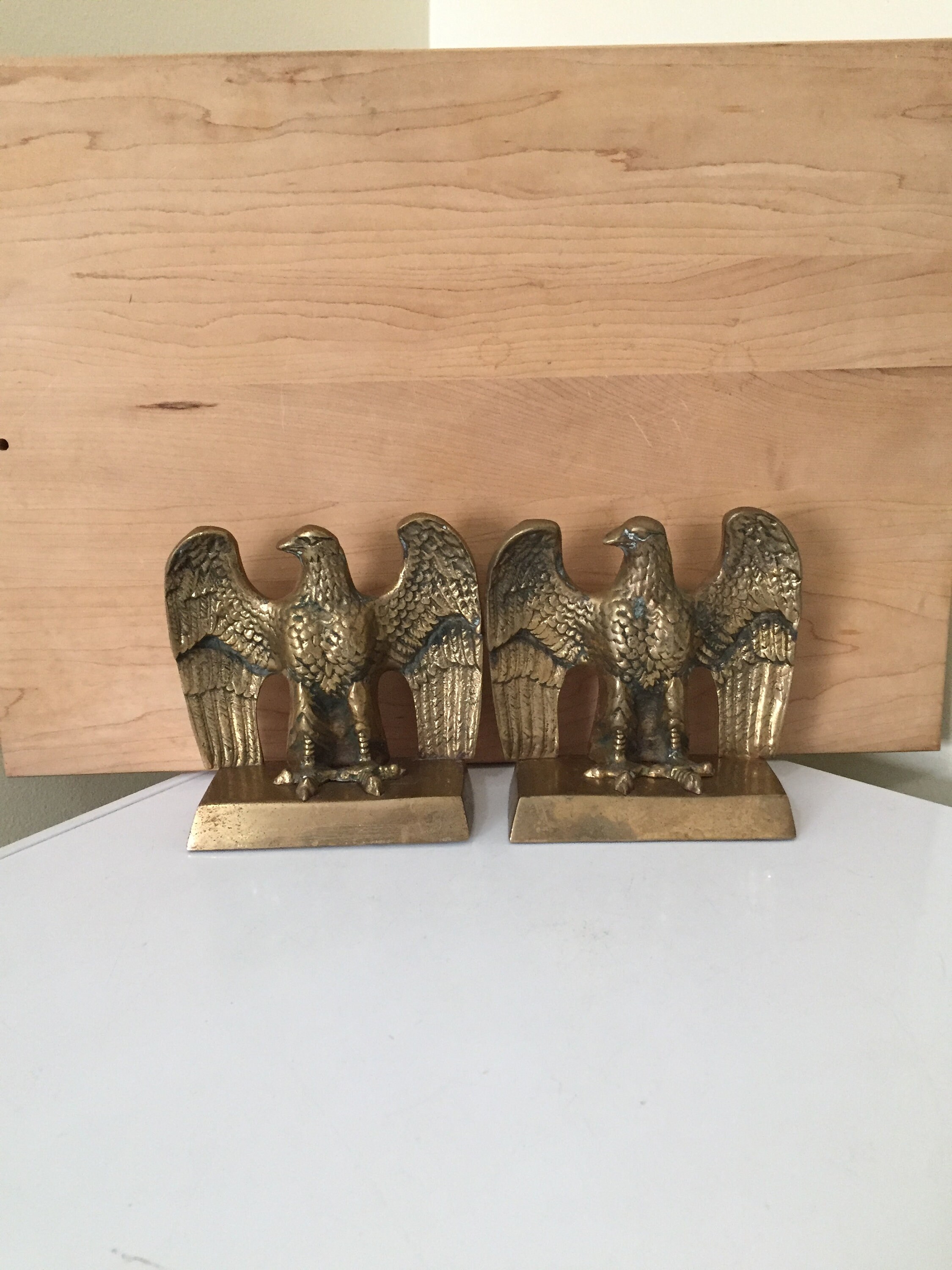 Vintage Eagle Bookends American Eagle Bookends Bald Eagle Etsy