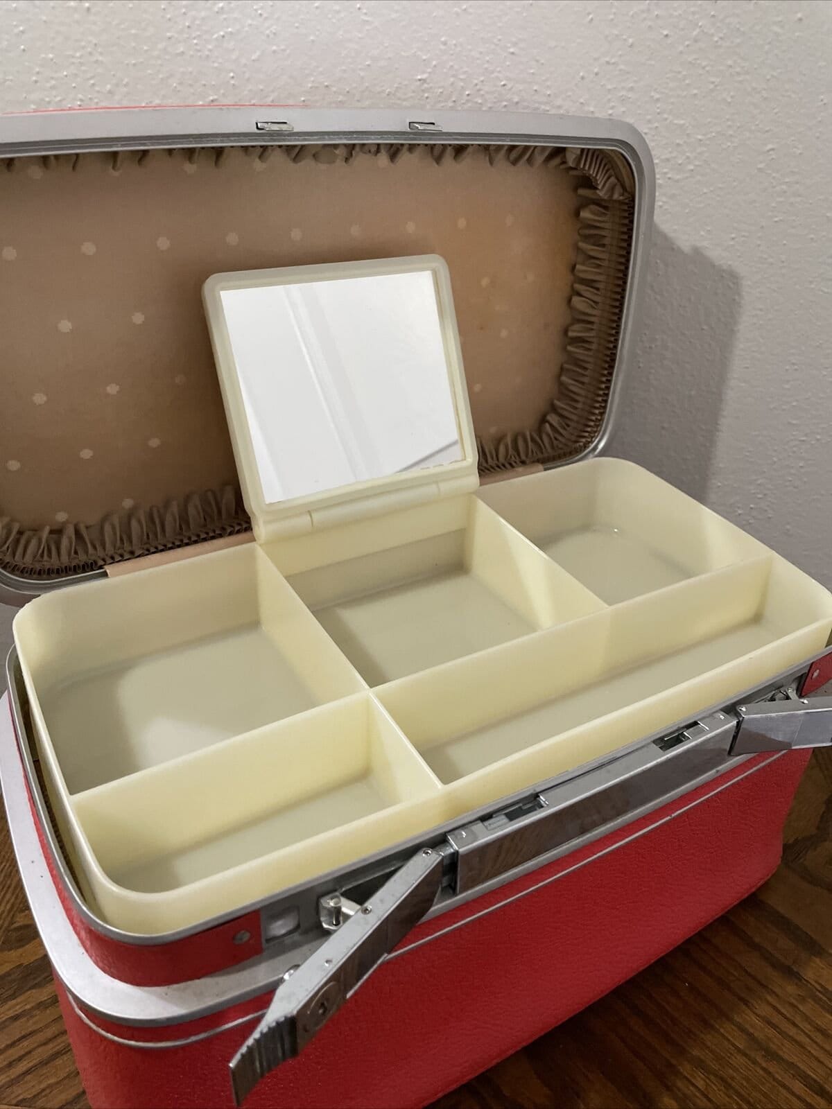 Vintage Samsonite Fashionair Red Train Case 1960s Makeup Case - Etsy