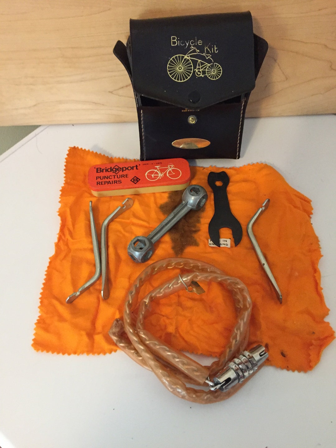 Bicycle Repair Kit English Bike Repair Set Made in England Etsy