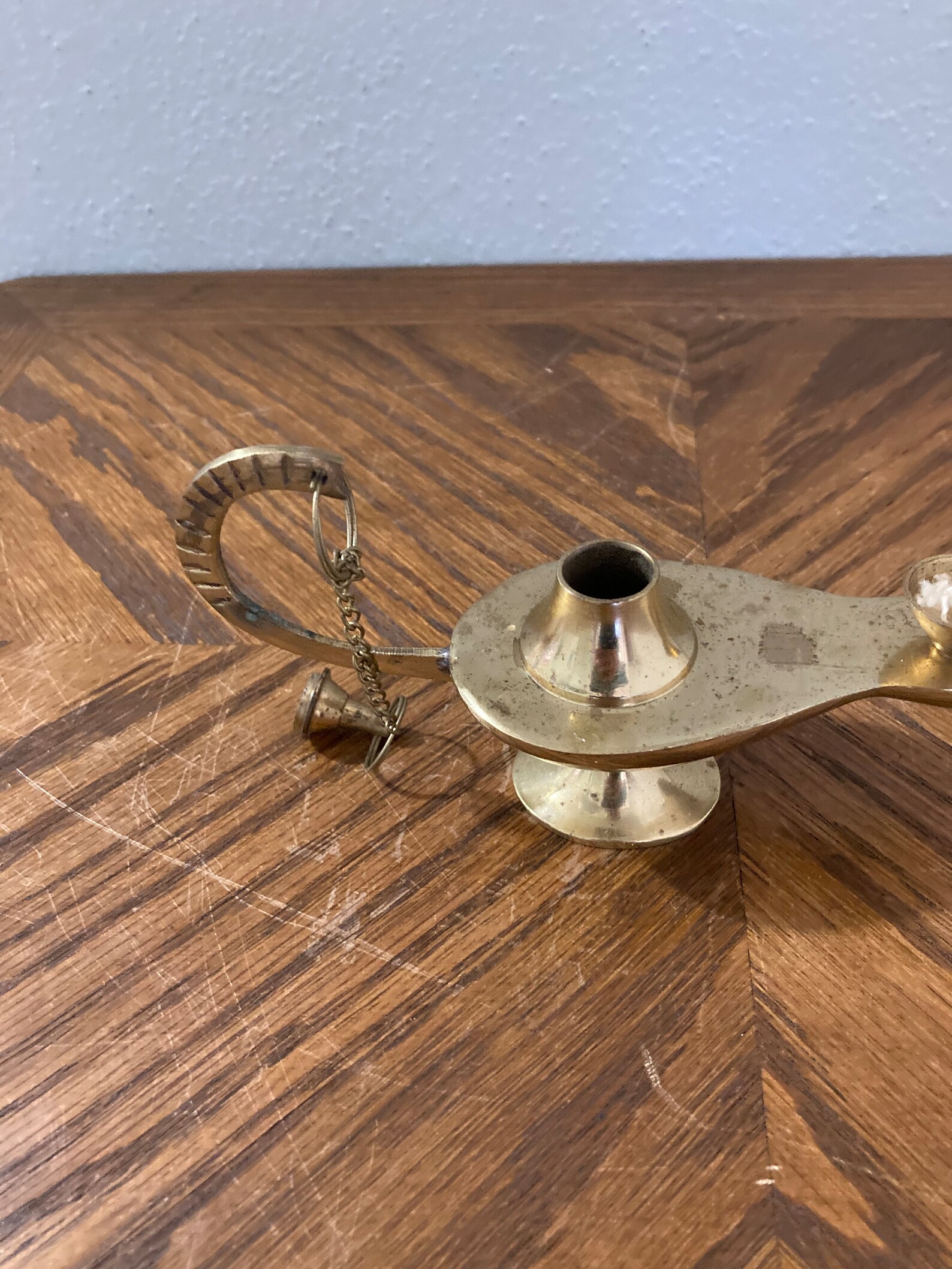 Vintage Brass Genie Lamp Brass Genie Oil Lamp Vintage Brass Etsy
