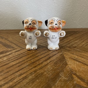 Vintage Bonzo Dog Salt and Pepper Shakers - Etsy Denmark