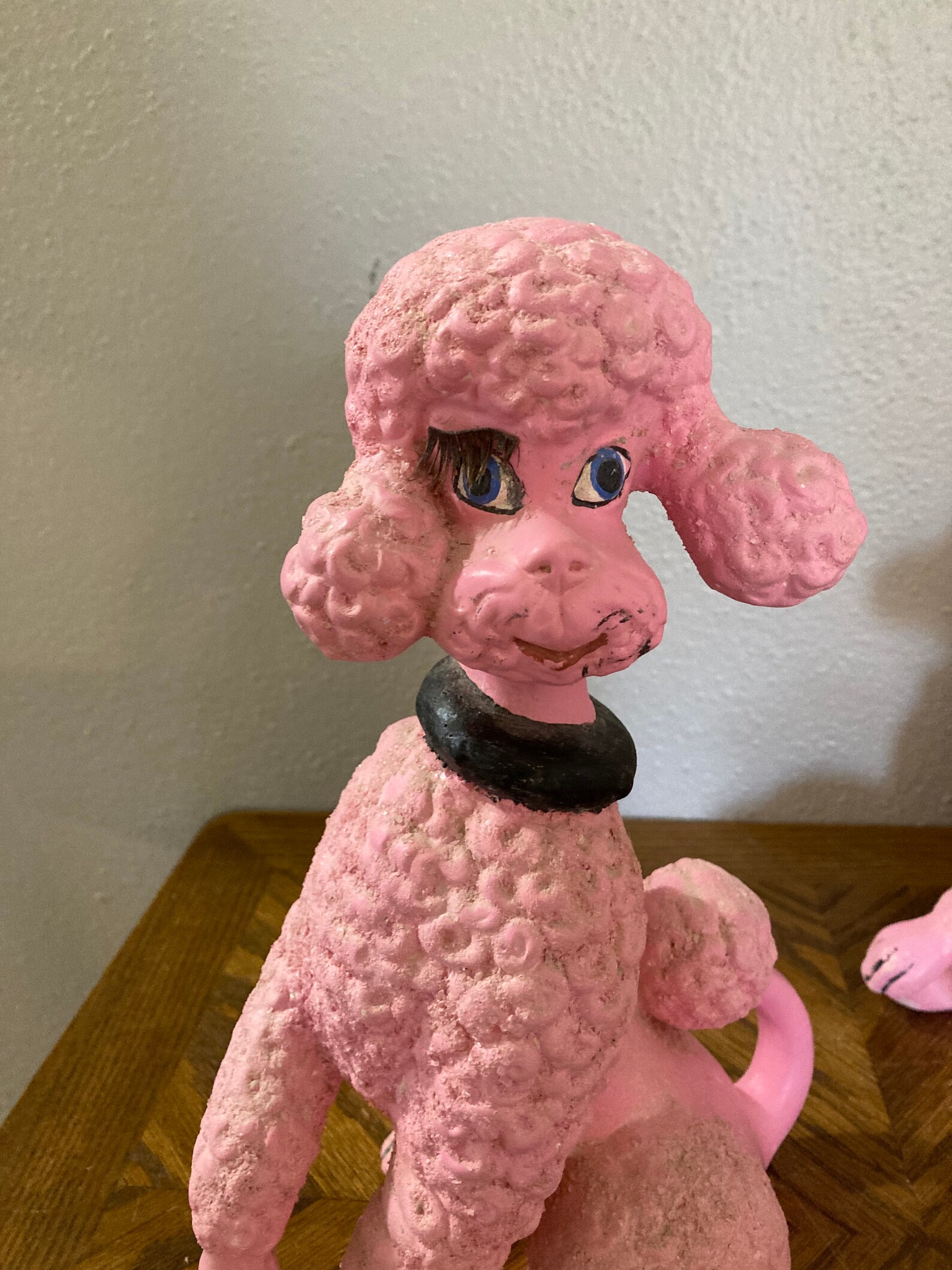 Vintage Ceramic Poodles Black Poodle Figures Vintage Etsy