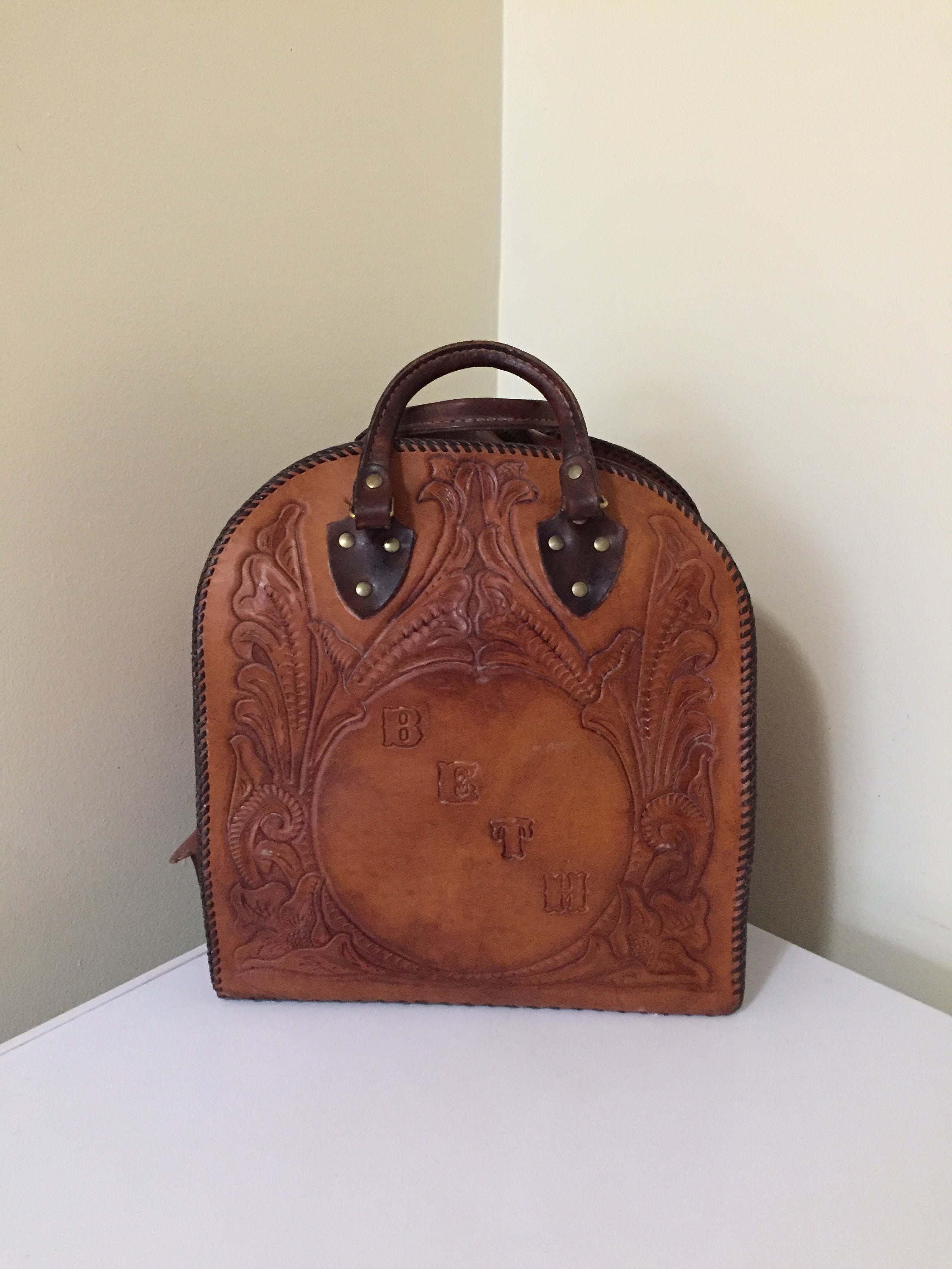 Leather Bowling Ball Bag atelieryuwa.ciao.jp