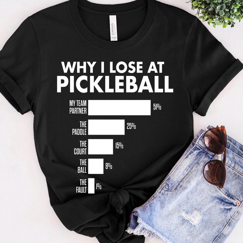 Pickleball Shirt, Pickleball Tshirt, Pickleball Tee, Cute Pickleball ...