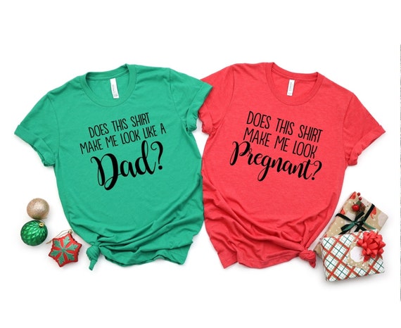Christmas Pregnancy Announcement Shirt 
