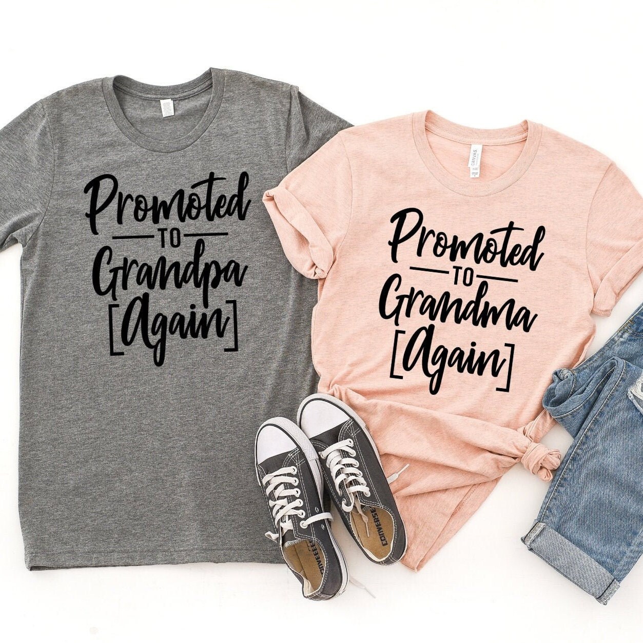 Grandpa Again Shirt Pregnancy 