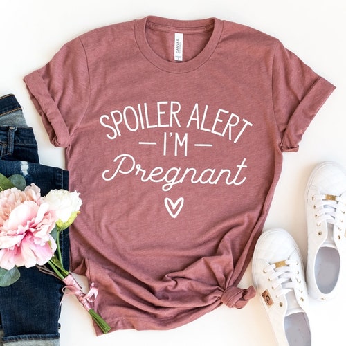 Pregnancy Announcement Shirt Pregnant Shirt Pregnancy Reveal - Etsy