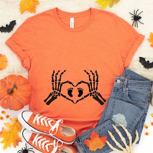 halloween pregnancy announcement shirt, halloween maternity shirt, halloween baby announcement shirt, halloween pregnancy tshirt