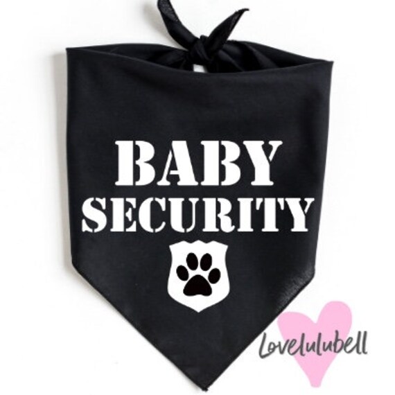 promoted to big brother dog bandana