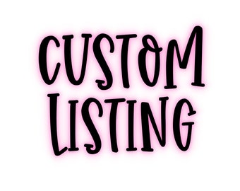 Reserved Listing | Etsy
