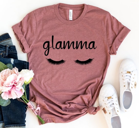 Glamma Shirt, Grandma Shirt, Glamma Tshirt, Funny Grandma Shirt - Main Image
