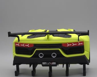 Portapacchi a parete per Lamborghini Aventador SVJ