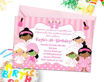 kids party invite etsy