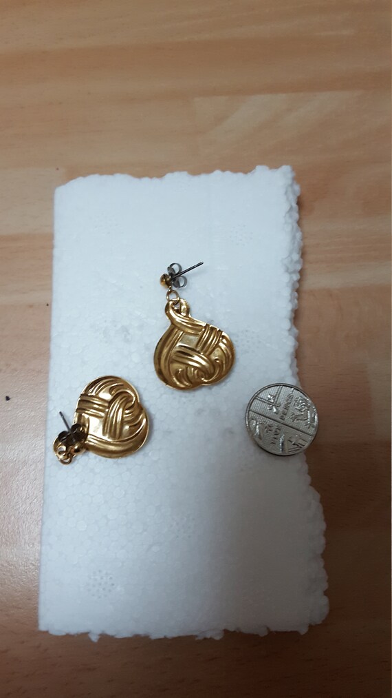 vintage middle eastern inspired kitsch earrings gre… Gem