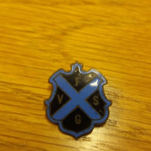 Vintage FSVG Football? Team Badge? 50s? Kitsch Chic Boho Piece
