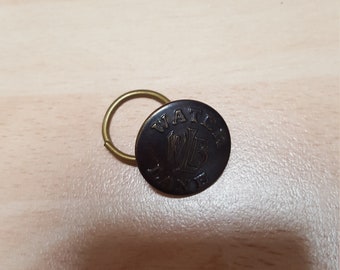 Vintage Water Board Services Button Kitsch Chic Victorian Antique
