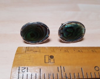 vintage psychedelic mother of pearl cuff link boho pieces cuff links kitsch items antique piece 60s