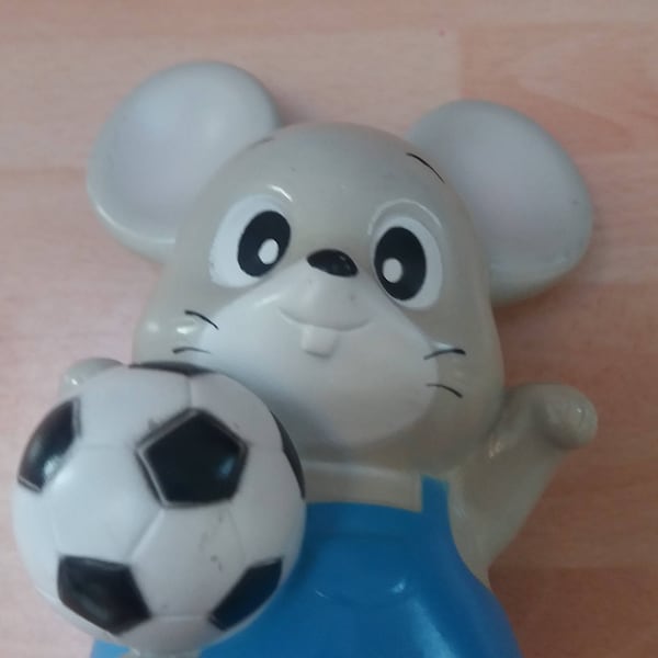 Jahrgang japanischen Fußball Fussball Maus Spardose - WM 2018 - Kitsch schicke Boho Anime