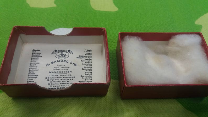 Kitsch Chic Antique Piece Great Condition Vintage H Samuel Jewellery Box 50s Jewelry Boxes Home Living Beyourbussiness Com