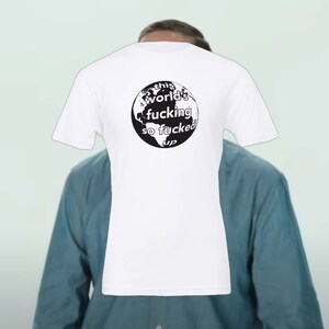 Diese Welt ist so fucked Up, ein ""I Think You Sollte Leave" - Inspiriert T-Shirt."